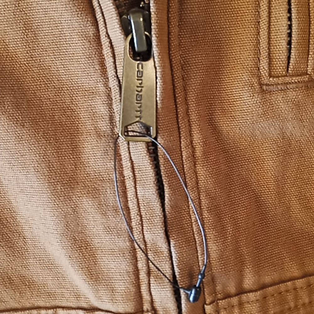 Carhartt Men's Tan Jacket. Rugged Flex. Relaxed Fit. Medium (8-10). NWOT. - Picture 5 of 16